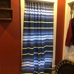 Two Tommy Hilfiger Curtain Panels